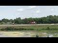 F2G Super Corsair and P-51 Mustang flight over Bentonville.