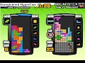 Tetris Battle 2P - 19 Combos + Perfect Clear - 5 KO in 50 Sec