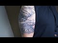 TATTOO TIMELAPSE - Stormchasing in Tornado Alley theme | 4K