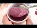 Mix the blueberries with ??? / Amazing and refreshing dessert!