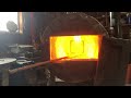 Cold start of Ribbon Burner Forge