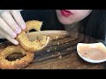 ASMR | ONION RINGS【EATING SOUND】【CRUNCHY SOUND】