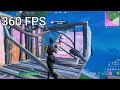 Fortnite 1fps vs 10fps vs 30fps vs 60fps vs 120fps vs 144fps vs 165fps vs 240fps vs 360fps