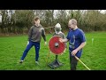 Pro Thrower vs Armoured Barbarian. Can he stop the charge!?