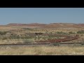 BUSIEST IRON ORE TRAIN JUNCTION IN AUSTRALIA: Rio Tinto Ore Trains at Western Ck Jct