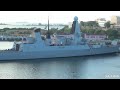 HMS Dragon air-defence destroyer in San Juan, Puerto Rico