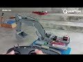 Man Builds Miniature RC Excavator Using Only PVC | by @VangHa