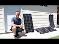 AFFORDABLE Shade Tolerant Solar Panels!  ShadeStopper 100w Panels Tested