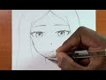 Easy anime drawing | how to draw anime girl easy step-by-step