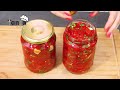 without 50 jars, don't wait for winter! Roasted pepper with garlic! The best winter salad!