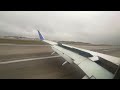 *Butter* (LOW VISIBILITY) United Airlines Boeing 737-800 landing at MCO!