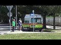 Ambulanza Croce Bianca Dominato Leonense in sirena