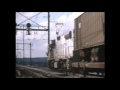 Conrail's one of a kind, EMD GM6C electric locomotive. GM 1975. The only YouTube clip found. 1978