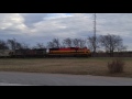 FWWR peek-a-boo behind KCS train