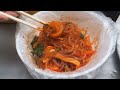 A 45-year-old chef with very fast hands! A street food master / Korean street food