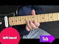 Easy & tasty Beginner Blues Lick (11)  in E (with TAB)