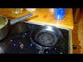 Interesting Leidenfrost Shenanigans: Frying Water-crystals in a hot skillet!