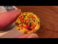 DIY | Miniature Pizza made with clay and resin