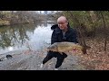 Catching Urban Monster Fish In Central Park | New York | Winter Fishing | Vlog 004