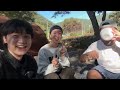 [VLOG] 남자친구랑 동거 시작..?😆 | 가족들과 일상 브이로그 | 인생 첫 캠핑! 🏕️🔥 (끼니만 7끼..)