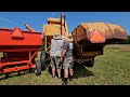 Antique Wheat Harvesting