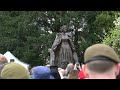 2024 04 21 : Unveiling of Oakham's statue of Queen Elizabeth II