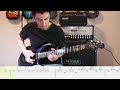 Dream Theater - Under A Glass Moon (Steve Dadaian Guitar Solo Cover + TAB)