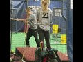 Angelina training Hitting