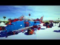 Realistic Fictional Airplane Crashes and Emergency Landings #12 | Besiege