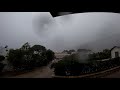 Rhodes, Greece Oct 2021 Rainstorm time-lapse.