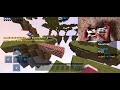 Playing Skywars on EVERY Featured Server (MCPE Handcam)