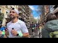 Marathon day in Barcelona