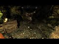 SKYRIM, Strange Glitch - Spinning Bandit trapped in a Barrel!?