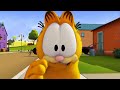 garfield getting chased by spiders but i made it hot garbage#spider #garfield #garfieldshow #ytp #fy