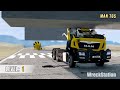 Which Vehicle will pass Lowest barrier? - Beamng drive