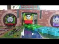 GOGO Thomas Plarail ☆ I played with my good friends Percy and Nia on the adventure course!