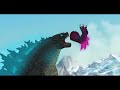 Godzilla (2024) vs Tiamat | ANIMATION