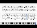 『ドヴォルザーク：スラヴ舞曲 第１集 第５番』（Dvorak, Slavonic dances Op.46-5）（ピアノ楽譜）