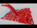 Blood Simulation first attempt