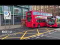 London Buses & Trams at East Croydon | 28/01/24