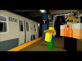 Roblox: Operating R179P #3333 on the E train: 77th Street World Trade Centre to Halson Terminal