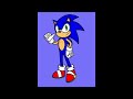 Drawing Sonic the Hedgehog