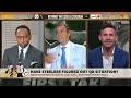 Stephen A. is 'VERY, VERY HAPPY' about the Steelers' QB situation with Wilson & Fields | First Take