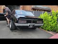 68 Firebird exhaust sound cold start