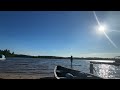 My first time using a paddle board