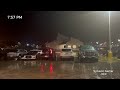 Southwest Oklahoma Storm Chase - March 7th, 2024 - Small Shelf Cloud and Lightning.