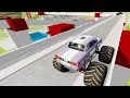 MONSTER CAR JUMPING In Pools #005 BeamNG.drive