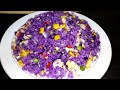 PURPLE RICE | PURPLE FRIED RICE - HOW TO MAKE PURPLE FRIED RICE (my version)@leonysrecipes