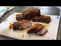 The Best in the World　How to Make Pork Fork Roast. japanese style samurai ninja