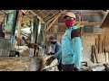 This is an amazing sawmill! Large-scale mass production of super teak wood